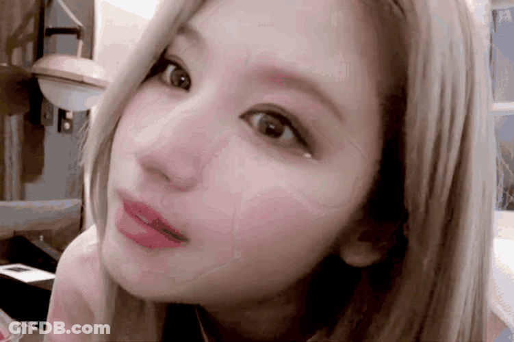 Flirty Twice Sana Wink GIF