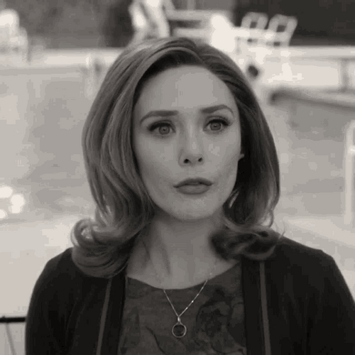 Flirty Wandavision Smirking GIF