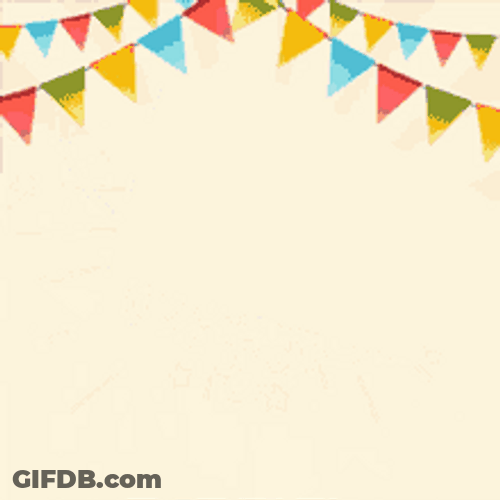 Floating Balloon And Gift Happy Birthday To You GIF