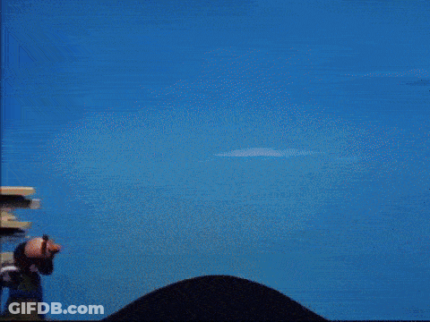 Floating Stack Of Cardboard Boxes GIF