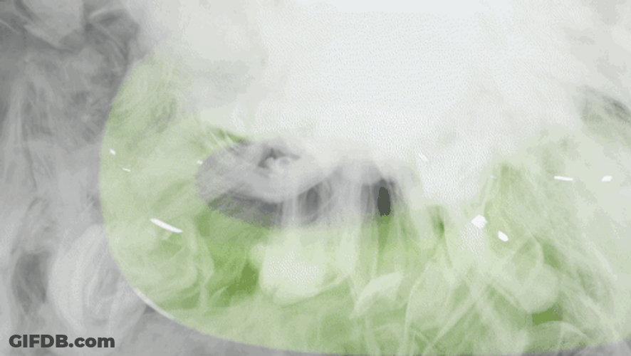 Floating Vape With Smoke GIF
