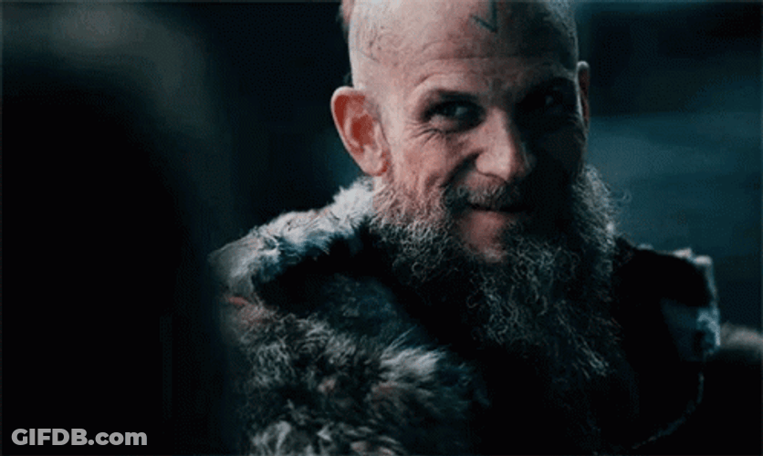 Floki Viking Laughs GIF