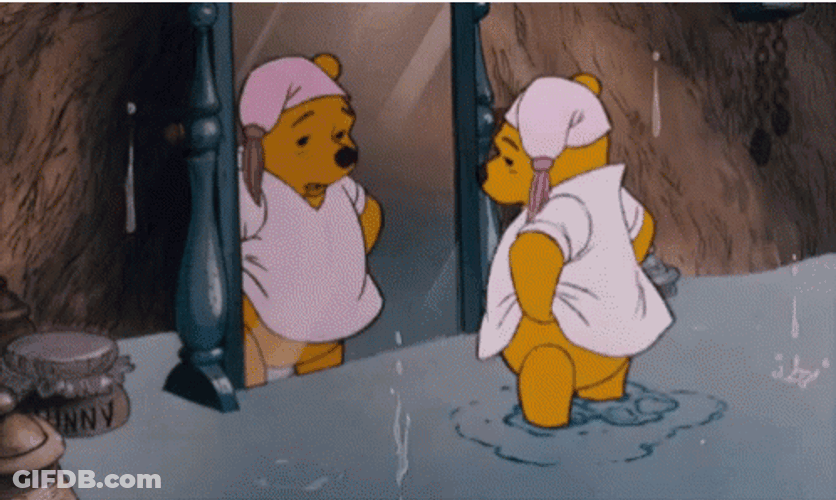 Flooded Winnie The Pooh GIF