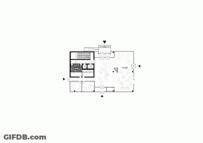 Floor Plan Architecture GIF