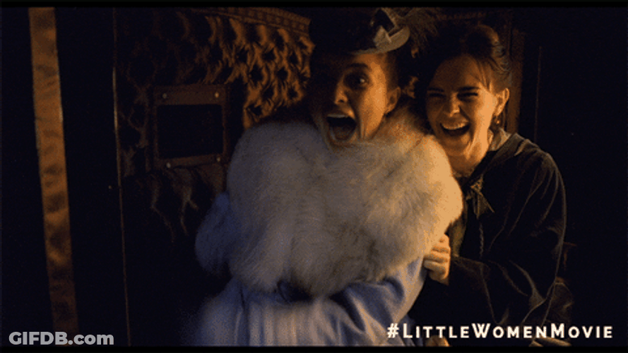 Florence Pugh Emma Watson Love GIF
