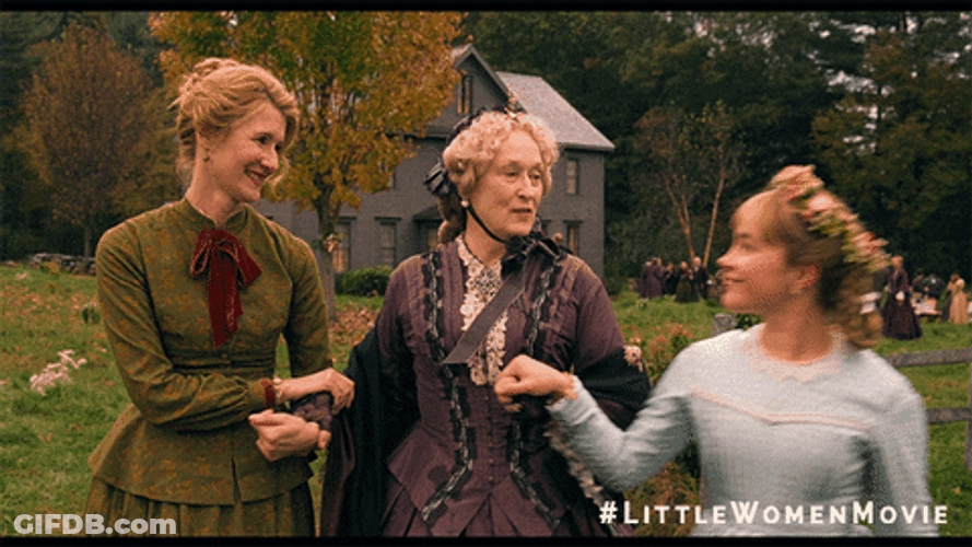 Florence Pugh Happy Greta Gerwig GIF