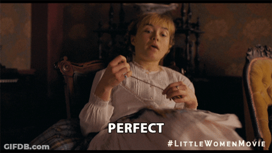 Florence Pugh Little Women Perfect GIF