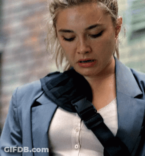 Florence Pugh Yelena Boleva Reaction GIF