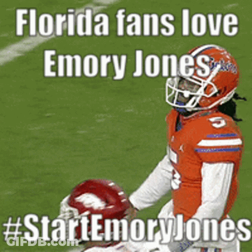 Florida Fans Love Emory Jones #StartEmoryJones GIF