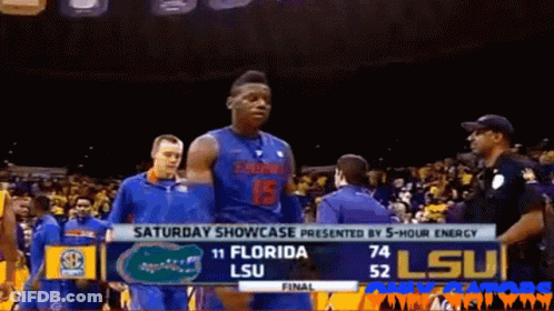 Florida LSU Basketball Game GIF