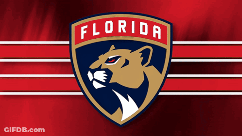 Florida Panthers Logo With Lion GIF