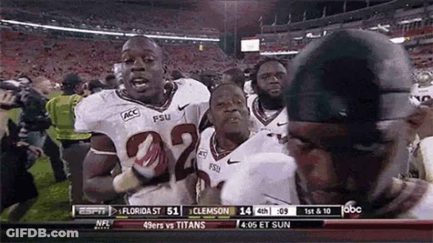 Florida State Playing Around The Camera GIF