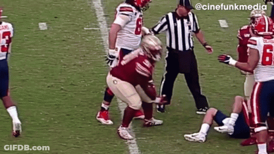 Florida State Twirling Around Celebration GIF