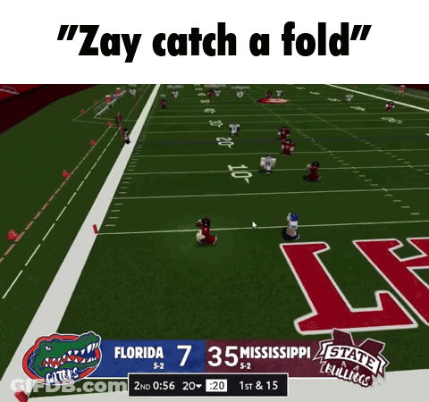 Florida Vs Mississippi Football Game GIF
