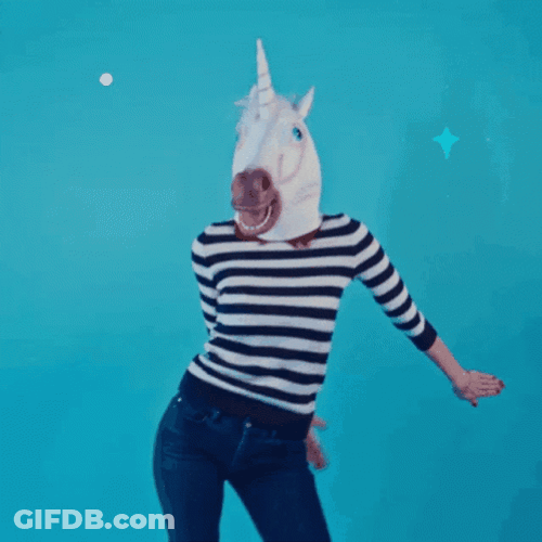 Floss Dance Pink Fluffy Unicorns Dancing On Rainbows GIF