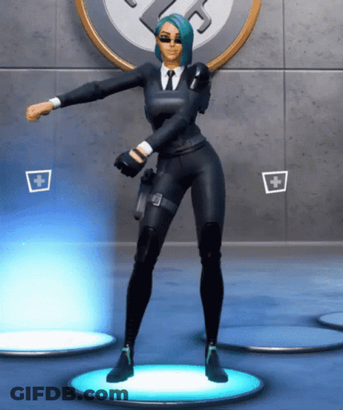 Flossing Envoy Fortnite Dances GIF