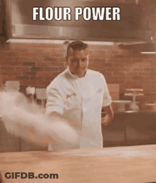 Flour Power Baking GIF