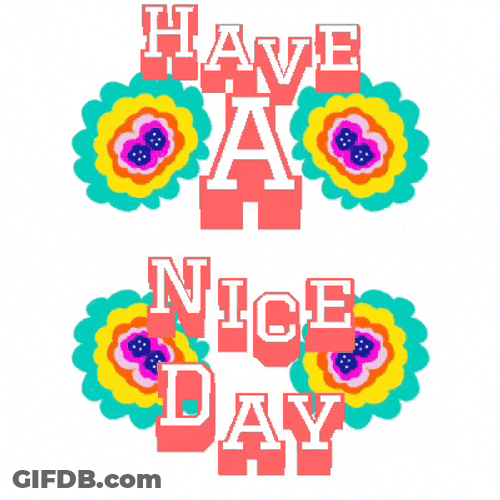 Flowers Compressing Have A Great First Day GIF