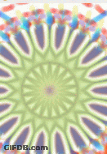 Flowers Painting Saying Good Morning GIF