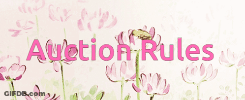 Flowers Painting With Auction Rules GIF