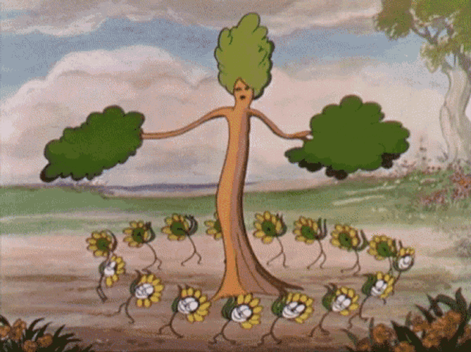 Flowers Tree GIF