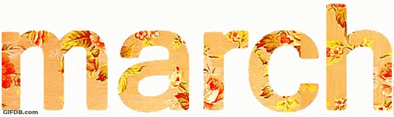 Flowery March GIF