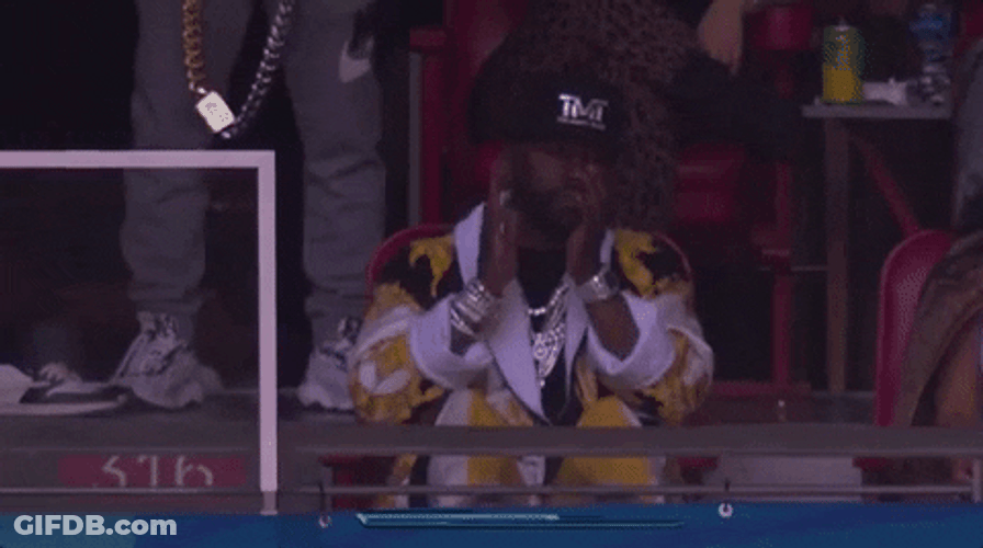 Floyd Mayweather Clapping In The Audience GIF