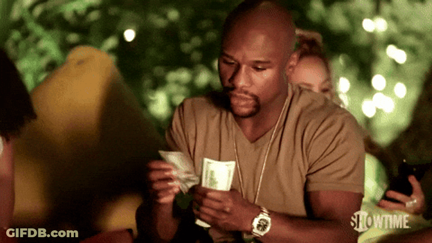 Floyd Mayweather Counting Cash GIF