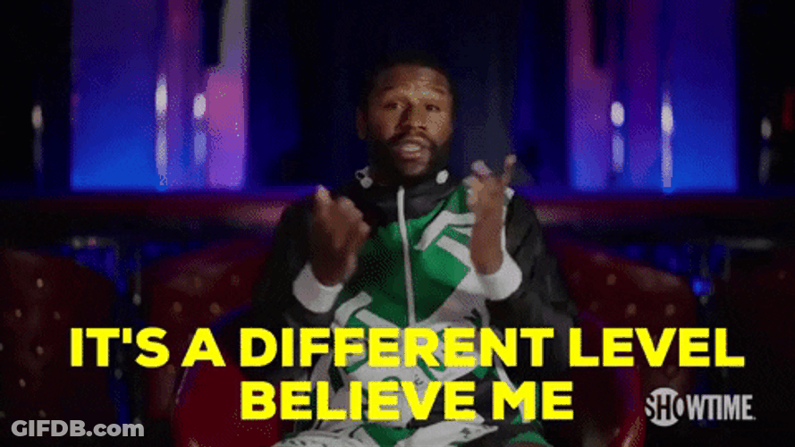 Floyd Mayweather Its A Different Level GIF