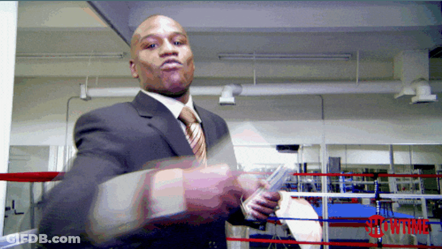 Floyd Mayweather Tossing Money GIF
