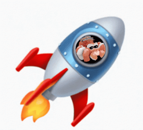 Fluf Fluf World Rocket GIF
