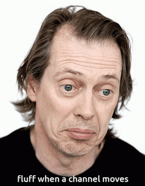 Fluffing Steve Buscemi GIF