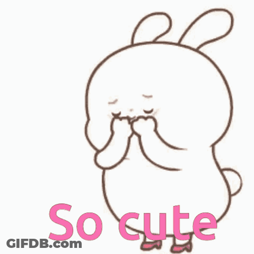 Fluffy Sticker Soooo Much Love GIF