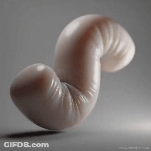 Fluffy Worm GIF