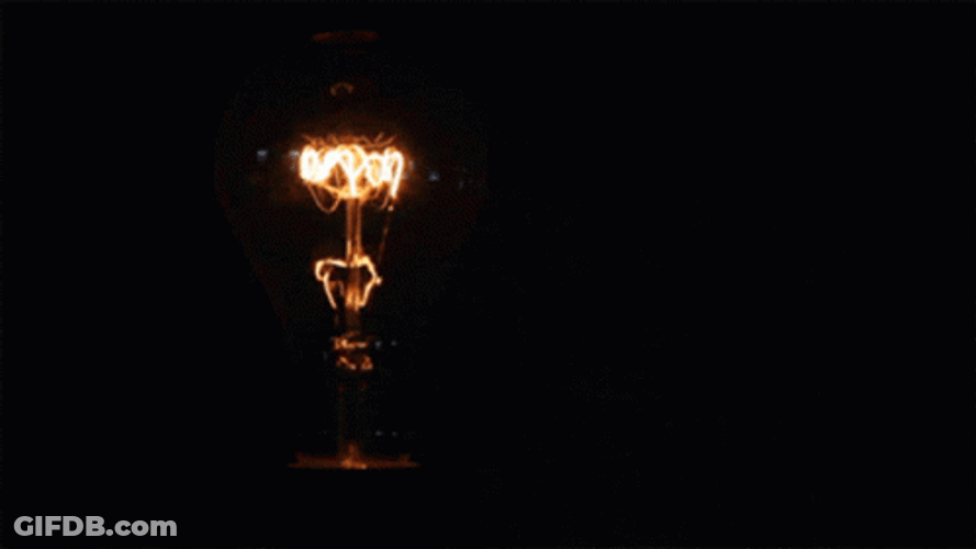 Fluorescent Light Bulb Flicker GIF