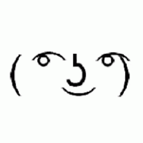 Fluttering Eyebrow Moving Sketch Art GIF
