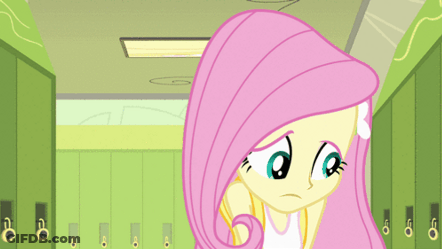 Fluttershy Feels Like Crying GIF
