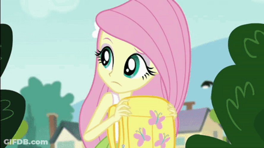 Fluttershy Giving Cuddles GIF