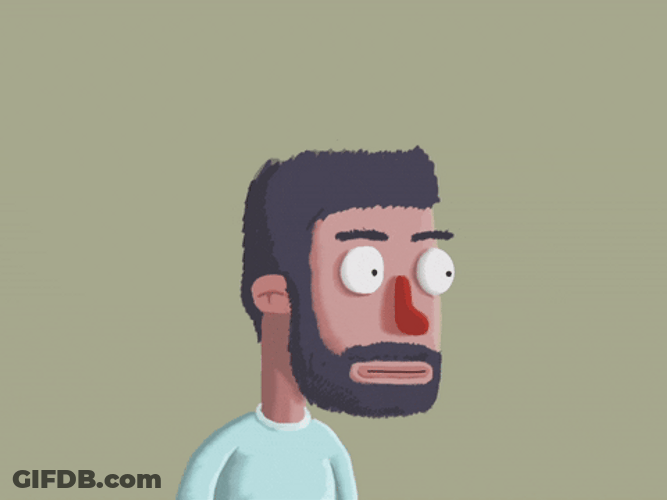 Fly Emerging From Open Mind Illustration GIF