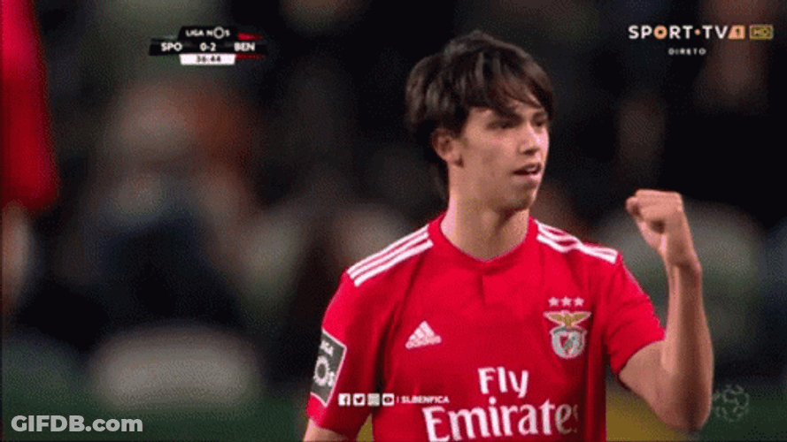 Fly Emirates Player Joao Felix GIF