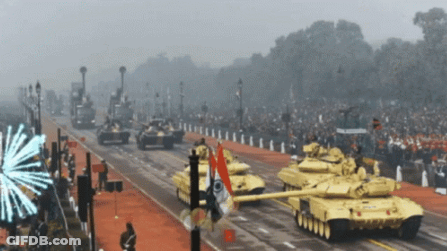 Flying Balloon Happy Independence Day India GIF