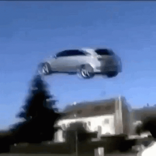Flying Car Meme GIF