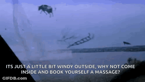 Flying Cow Twister GIF