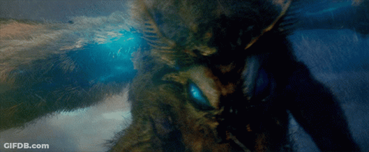 Flying Giant Mothra GIF