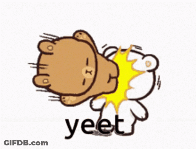 Flying Kick Knockout Milk And Mocha GIF