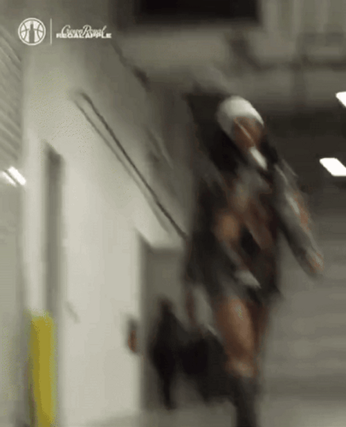 Flying Kiss Angel Reese GIF