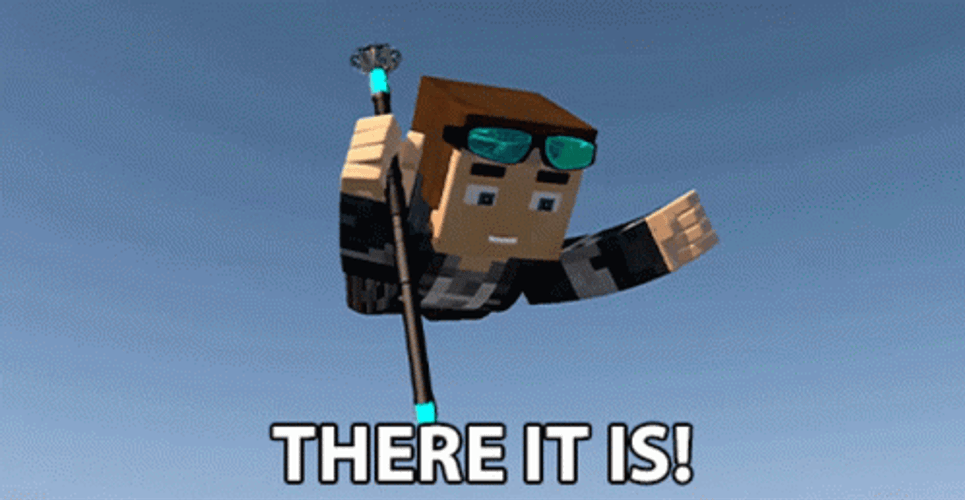 Flying Steve There It Is GIF