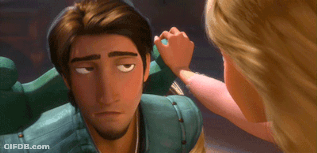 Flynn Rider Eyebrow Raise GIF