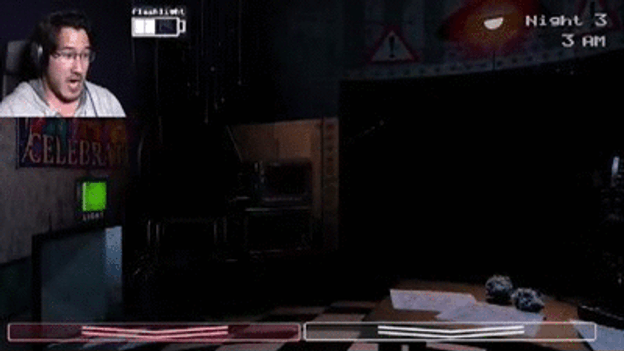 FNAF Chicko Jump Scare Reaction GIF