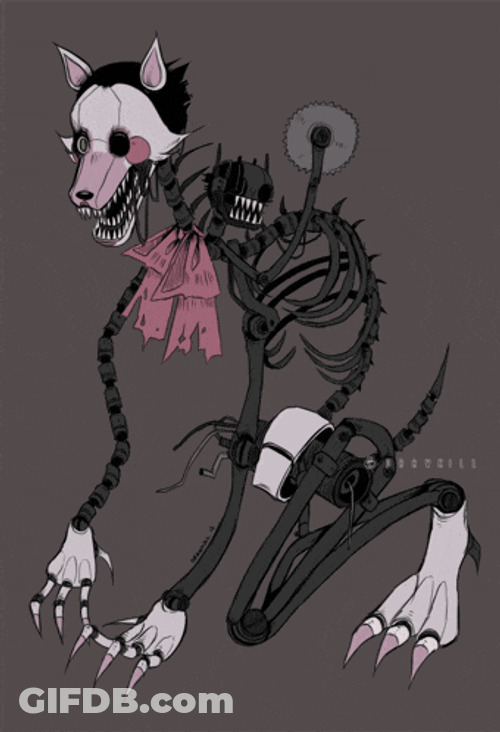 Fnaf Drawkill Mangle GIF